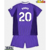 Tottenham Hotspur Mohammed Kudus #20 Replica Third Minikit 2026-27 Short Sleeve (+ pants)